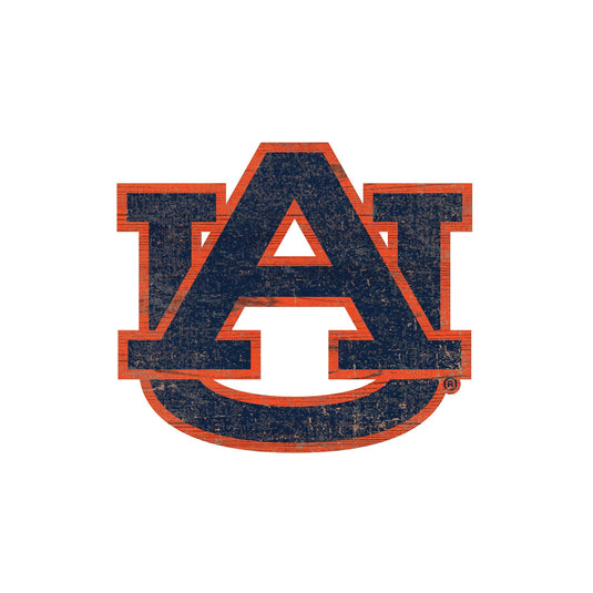 Fan Creations 24" Signs Auburn Distressed Logo Cutout Sign