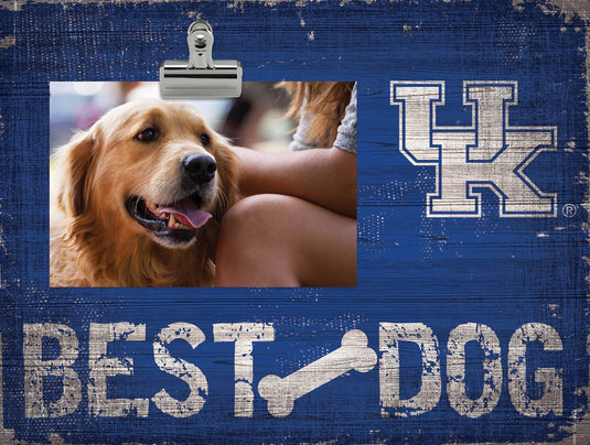 Fan Creations Desktop Stand Kentucky Best Dog Clip Frame