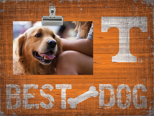 Fan Creations Desktop Stand Tennessee Best Dog Clip Frame