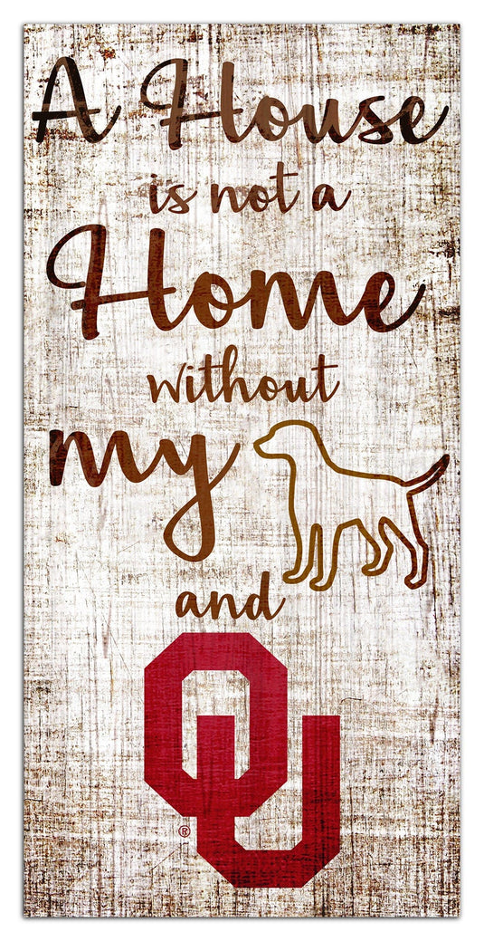 Fan Creations Wall Decor Oklahoma A House Is Not A Home Sign