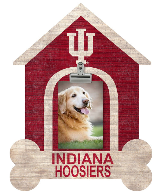 Fan Creations Clip Frame Indiana Dog Bone House Clip Frame