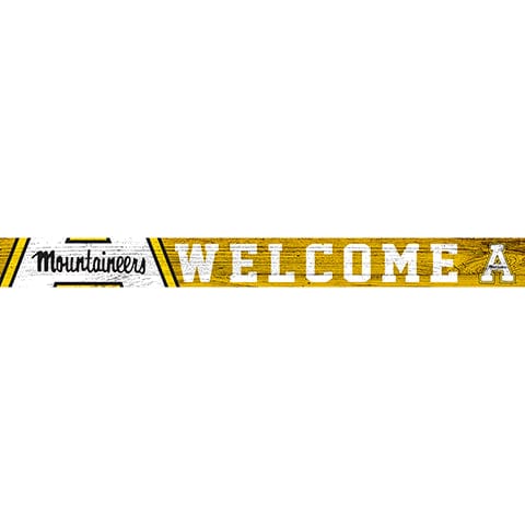 Appalachian State 16in. Welcome Strip