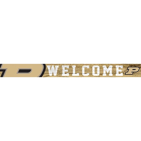 Fan Creations Strips Purdue 16in. Welcome Strip