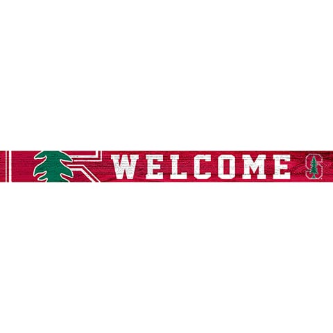 Fan Creations Strips Stanford 16in. Welcome Strip