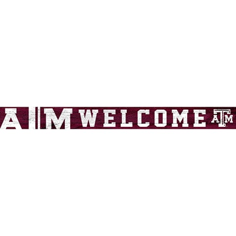 Fan Creations Strips Texas A&M University 16in. Welcome Strip