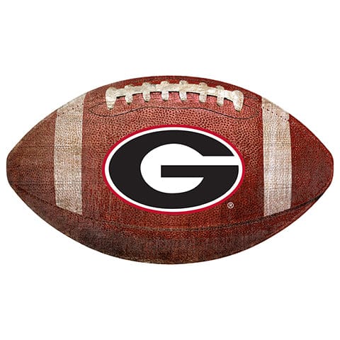 Fan Creations 12" Wall Art University of Georgia 12" Football Shaped Sign