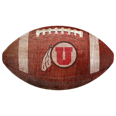 Fan Creations 12" Wall Art Utah 12" Football Shaped Sign