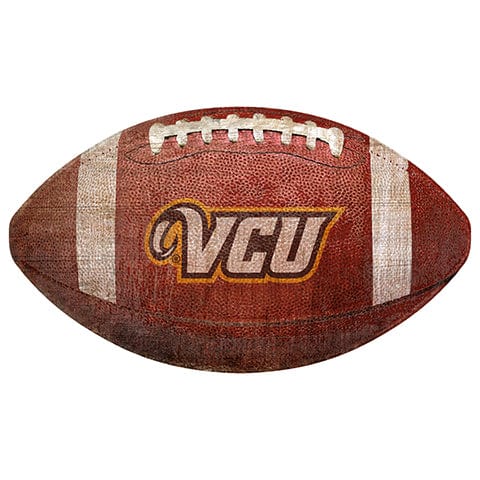 Fan Creations 12" Wall Art VCU 12" Football Shaped Sign