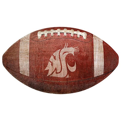 Fan Creations 12" Wall Art Washington State 12" Football Shaped Sign