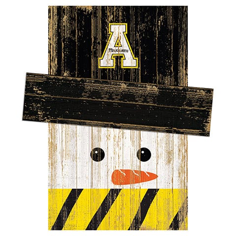 Appalachian State Snowman Head