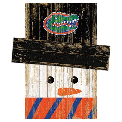 Fan Creations Large Holiday Head University of Florida Snowman Head