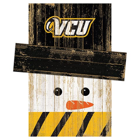 Fan Creations Large Holiday Head VCU Snowman Head