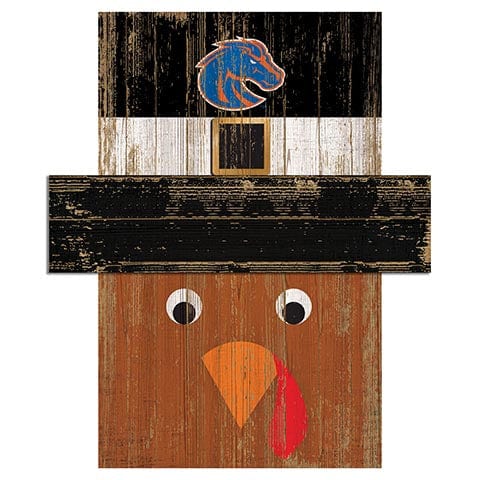 Fan Creations Large Holiday Head Boise State Turkey Head