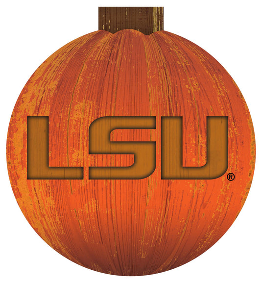 Fan Creations Decor Furniture LSU Halloween Wall Art 12in