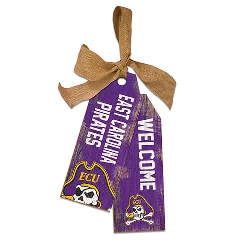 Fan Creations Team Tags East Carolina 12" Team Tags