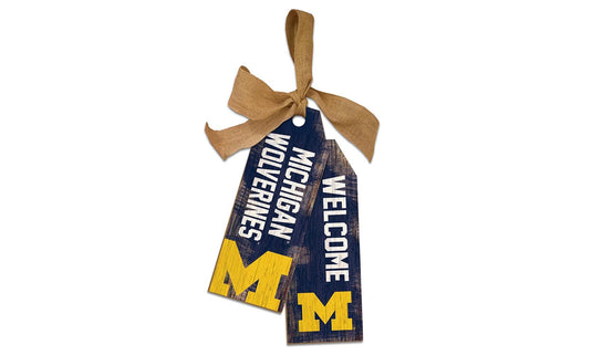 Fan Creations Wall Decor Michigan 12in Team Tags
