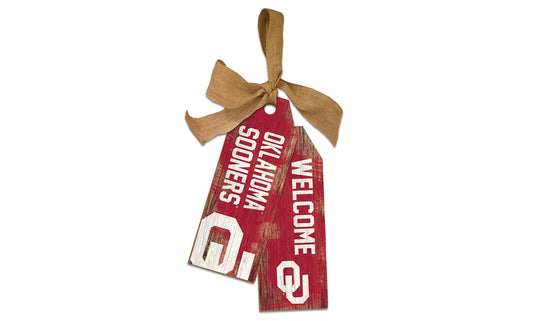 Fan Creations Wall Decor Oklahoma 12in Team Tags