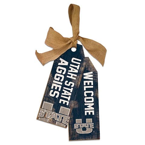 fan creations Utah State 12" Team Tags