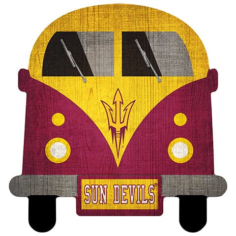 Fan Creations Team Bus Arizona State 12" Team Bus Sign