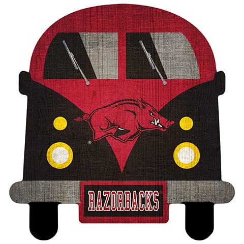 Fan Creations Team Bus University of Arkansas 12" Team Bus Sign