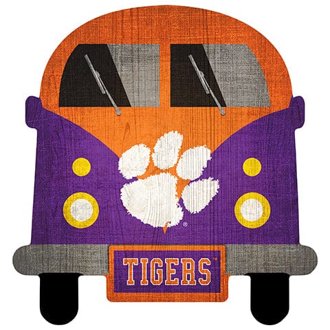 Fan Creations Team Bus Clemson University 12" Team Bus Sign