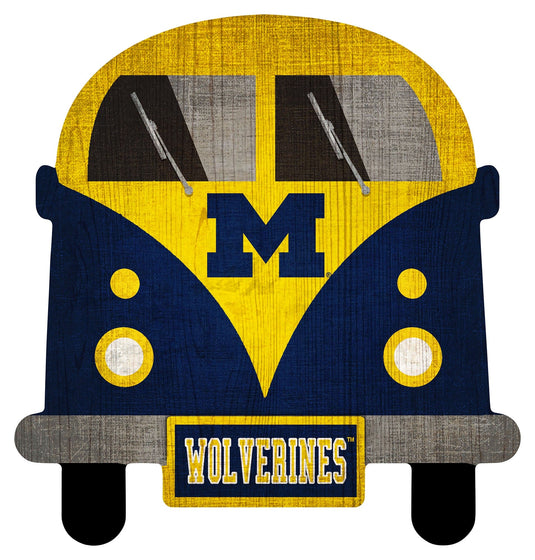 Fan Creations Wall Decor Michigan 12in Team Bus Sign