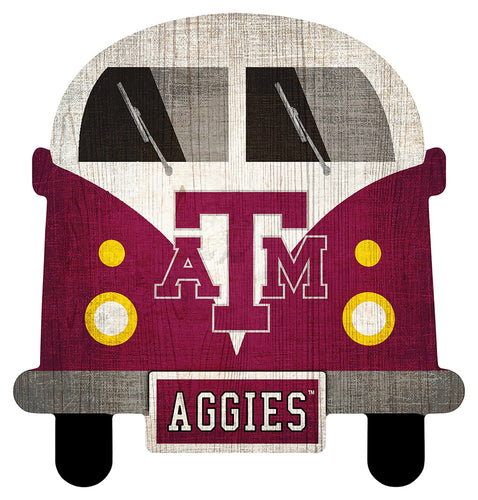 Fan Creations Wall Decor Texas A&M 12in Team Bus Sign