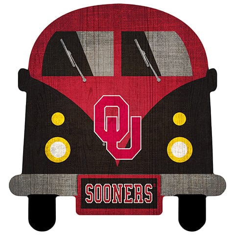 Fan Creations Team Bus University of Oklahoma 12" Team Bus Sign