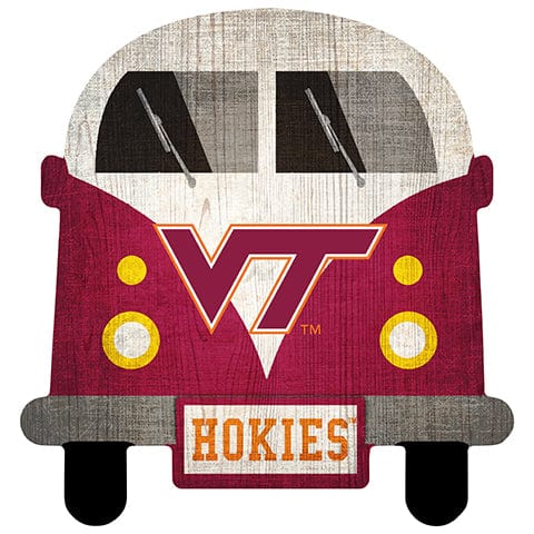 Fan Creations Team Bus Virginia Tech University 12