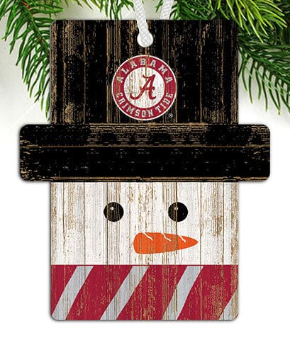 Fan Creations Ornament University of Alabama Snowman Ornament