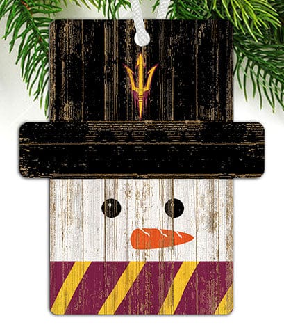 Fan Creations Ornament Arizona State Snowman Ornament