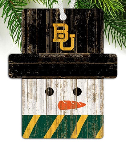 Fan Creations Ornament Baylor Snowman Ornament