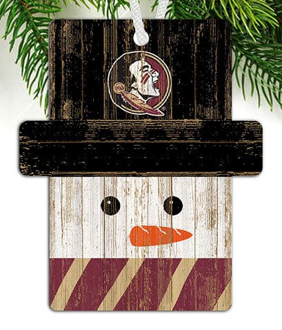 Fan Creations Ornament Florida State Snowman Ornament