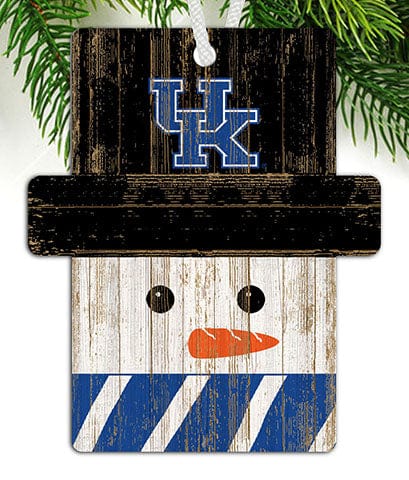 Fan Creations Ornament University of Kentucky Snowman Ornament