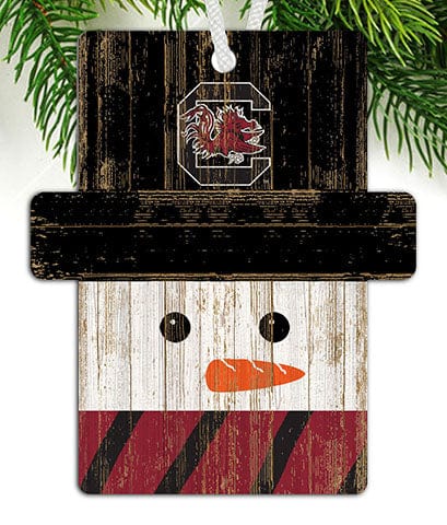 Fan Creations Ornament University of South Carolina Snowman Ornament