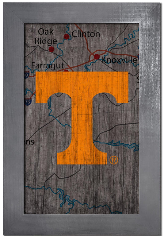 Fan Creations Home Decor Tennessee   City Map 11x19