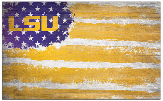 Fan Creations Home Decor LSU  Flag 11x19