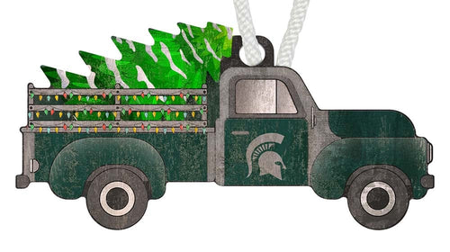 Fan Creations Holiday Home Decor Michigan State Truck Ornament