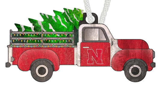 Fan Creations Holiday Home Decor Nebraska Truck Ornament