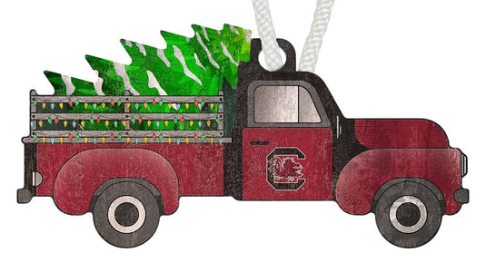 Fan Creations Holiday Home Decor South Carolina Truck Ornament