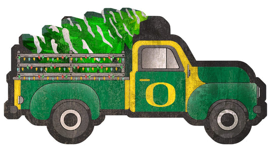 Fan Creations Holiday Home Decor University of Oregon Truck Ornament