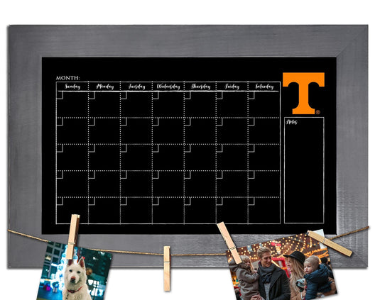 Fan Creations Home Decor Tennessee   Monthly Chalkboard With Frame & Clothespins