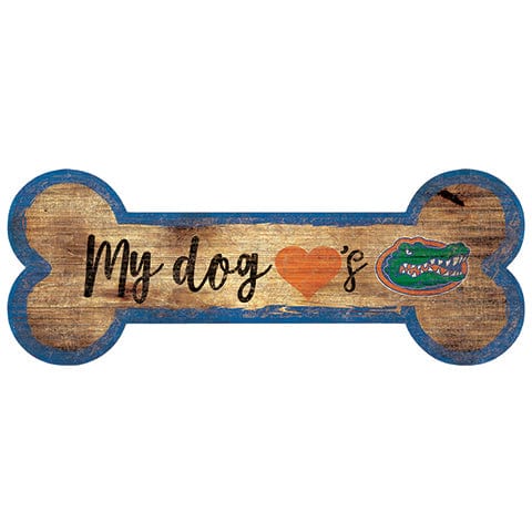 Fan Creations 6x12 Horizontal University of Florida Dog Bone Sign