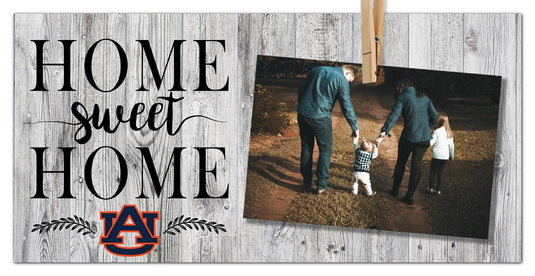 Fan Creations Desktop Stand Auburn Home Sweet Home Clothespin Frame 6x12