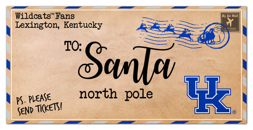 Fan Creations Holiday Home Decor Kentucky To Santa 6x12