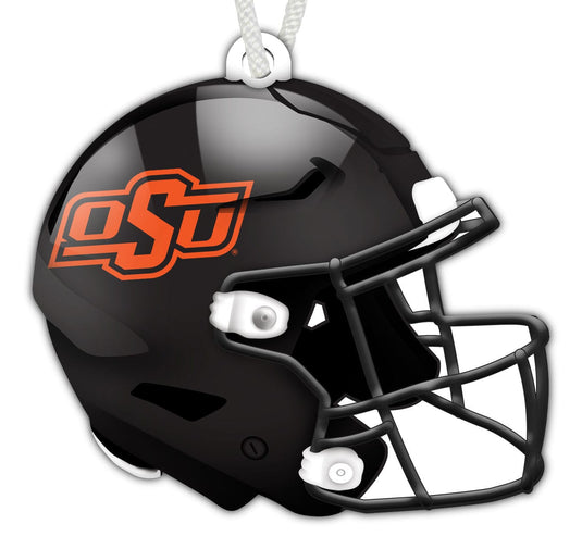 Fan Creations Holiday Home Decor Oklahoma State Helmet Ornament