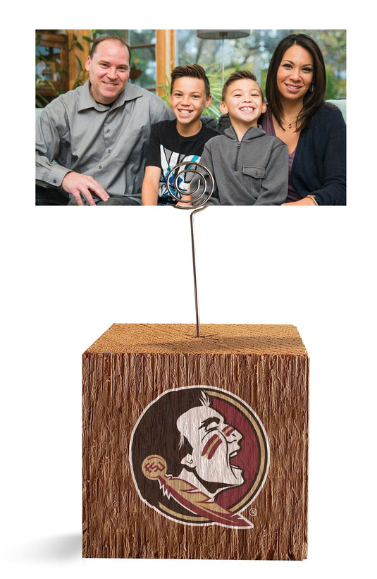 Fan Creations Desktop Stand Florida State Block Spiral Photo Holder