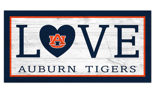 Fan Creations 6x12 Sign Auburn Love 6x12 Sign