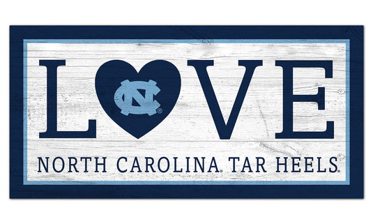 Fan Creations 6x12 Sign North Carolina Love 6x12 Sign