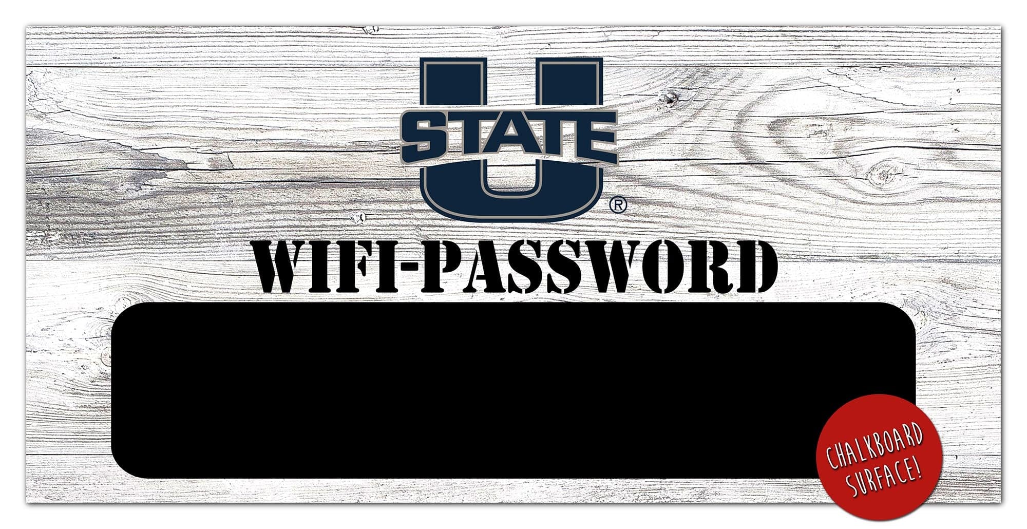 fan creations Utah State Wifi Password 6x12 Sign